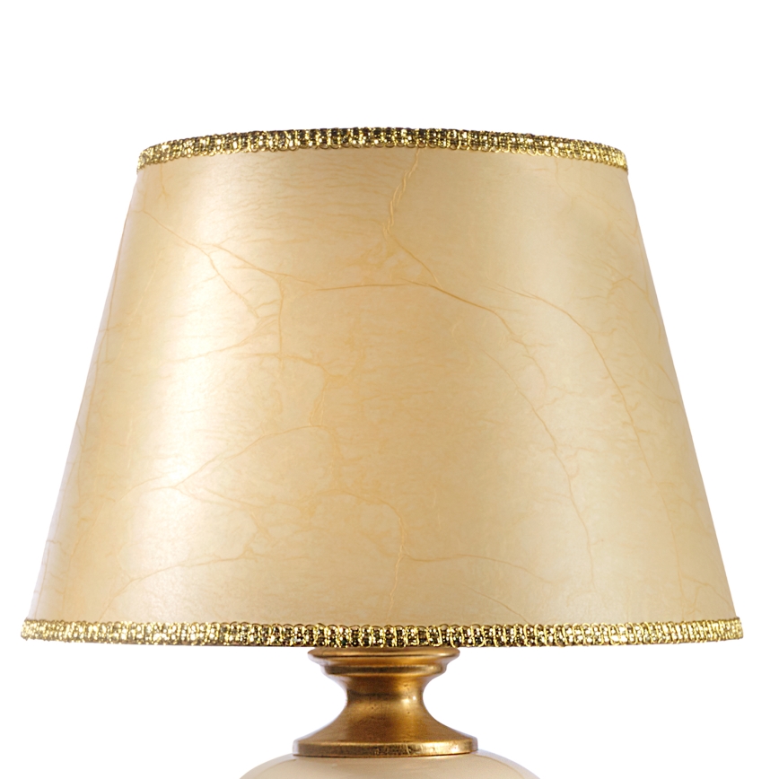 ONLI - Tafellamp AMADEUS 1xE27/15W/230V 72 cm beige/goud