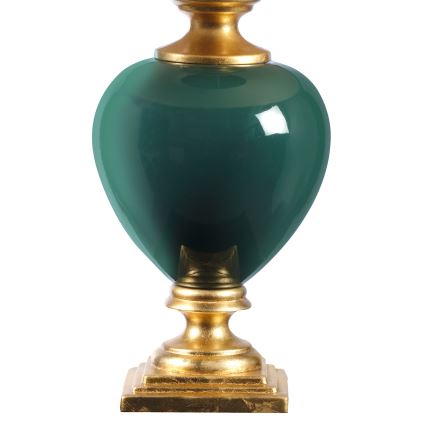 ONLI - Tafellamp AMADEUS 1xE27/15W/230V 72 cm groen/goud