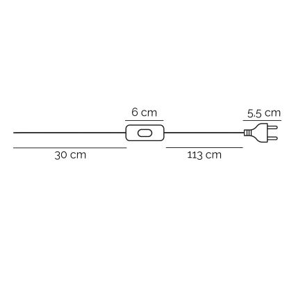 ONLI - Tafellamp AMADEUS 1xE27/15W/230V grijs