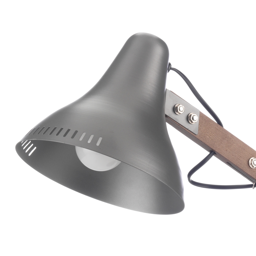 ONLI - Tafellamp ARCHITETTO 1xE27/22W/230V 62 cm grijs/bruin