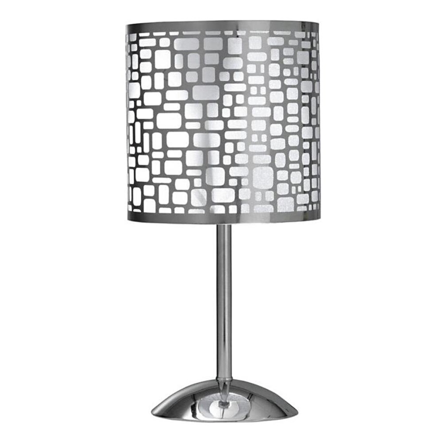 ONLI - Tafellamp BRUCE 1xE27/15W/230V 40 cm mat chroom