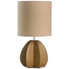 ONLI - Tafellamp CARAMBOLA 1xE14/6W/230V beige/bruin