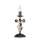 ONLI - Tafellamp CAROLINA 1xE14/6W/230V 40 cm bronskleurig