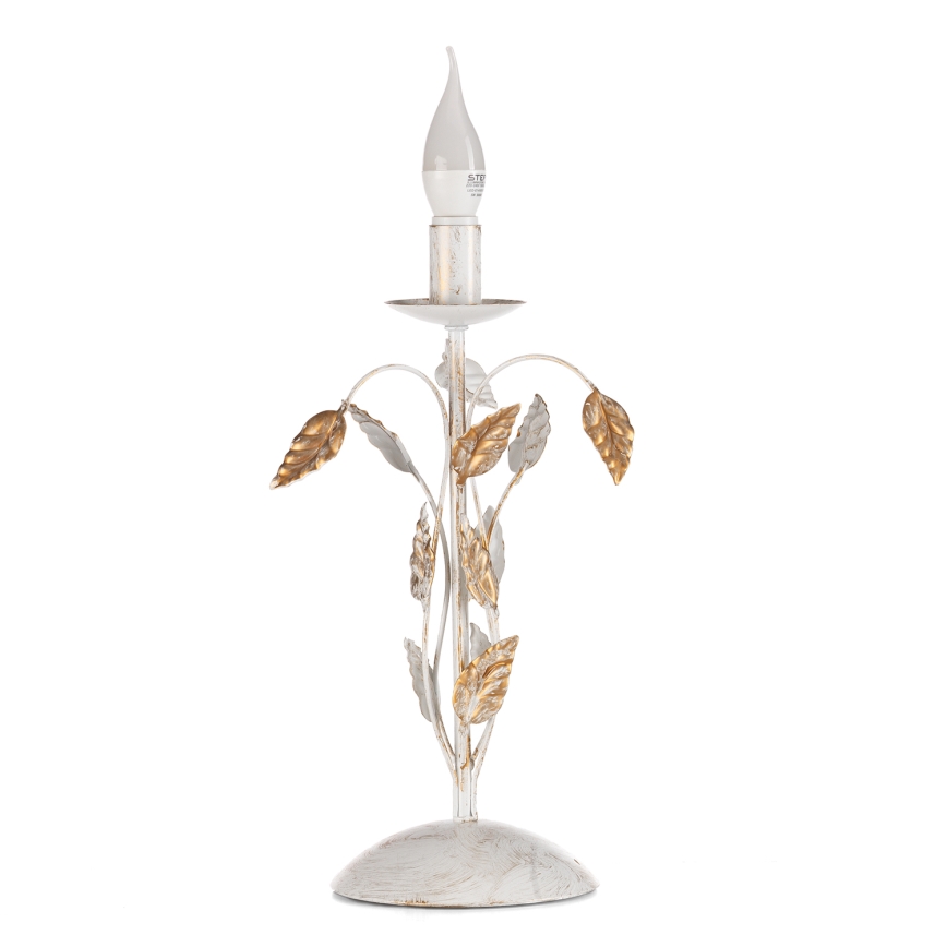 ONLI - Tafellamp COLLANA 1xE14/6W/230V 40 cm wit
