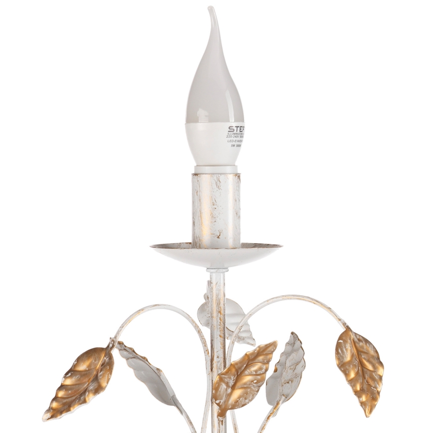 ONLI - Tafellamp COLLANA 1xE14/6W/230V 40 cm wit