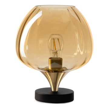 ONLI - Tafellamp ELIDE 1xE27/15W/230V zwart/koper