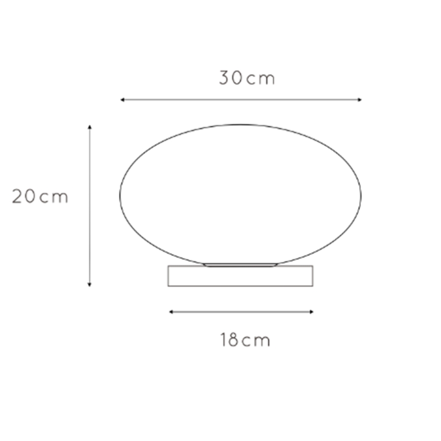 ONLI - Tafellamp JANET 1xE27/6W/230V diameter 30 cm