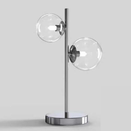 ONLI - Tafellamp KIMBERLY 2xG9/6W/230V 40 cm glanzend chroom