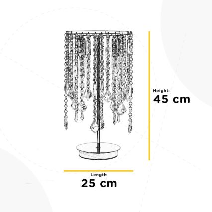 ONLI - Tafellamp LAILA 2xE14/10W/230V 45 cm
