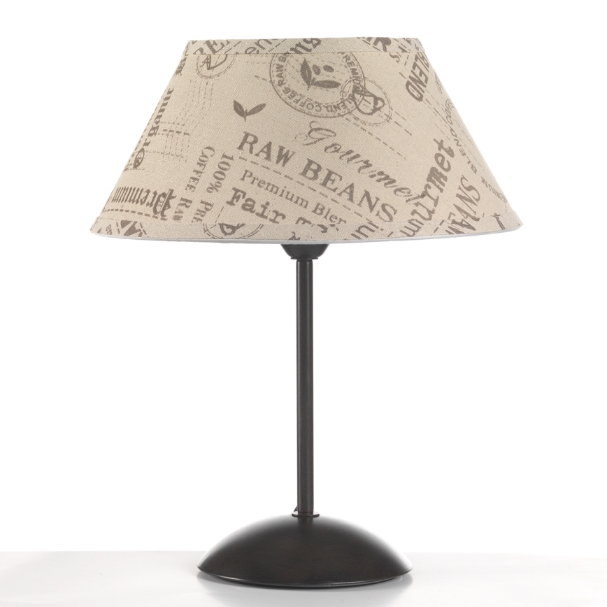 ONLI - Tafellamp MAIDA 1xE27/15W/230V 38 cm bruin