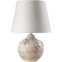 ONLI - Tafellamp MARINA 1xE27/22W/230V beige/wit 60 cm