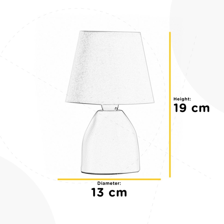 ONLI - Tafellamp NANO 1xE14/6W/230V groen 19 cm