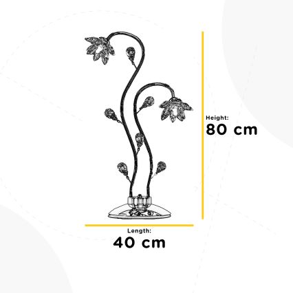 ONLI - Tafellamp NINFEA 2xG9/6W/230V 80 cm