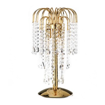 ONLI - Tafellamp PIOGGIA 2xE14/6W/230V goudkleurig 50 cm