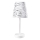 ONLI - Tafellamp RICKY 1xE14/10W/230V 28 cm wit