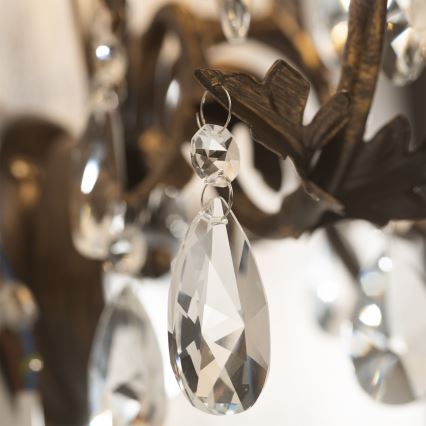 ONLI - Tafellamp TERESA 1xE14/6W/230V brons