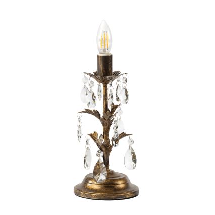 ONLI - Tafellamp TERESA 1xE14/6W/230V brons