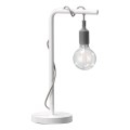 ONLI - Tafellamp WIRE 1xE27/15W/230V 50 cm grijs/wit