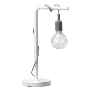 ONLI - Tafellamp WIRE 1xE27/15W/230V 50 cm grijs/wit