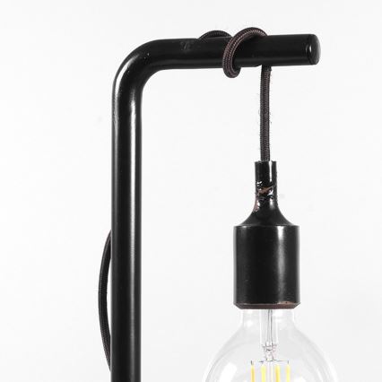 ONLI - Tafellamp WIRE 1xE27/15W/230V 50 cm zwart