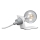 ONLI - Tafellamp WIRE 1xE27/15W/230V 9 cm grijs/wit