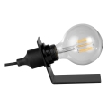 ONLI - Tafellamp WIRE 1xE27/15W/230V 9 cm zwart