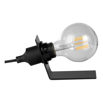 ONLI - Tafellamp WIRE 1xE27/15W/230V 9 cm zwart