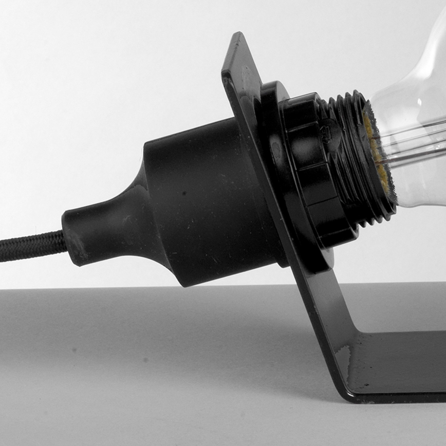 ONLI - Tafellamp WIRE 1xE27/15W/230V 9 cm zwart