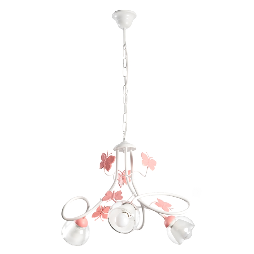 ONLI - Vervangingsglas voor de kinderhanglamp BUTTERFLY Ø 11 cm
