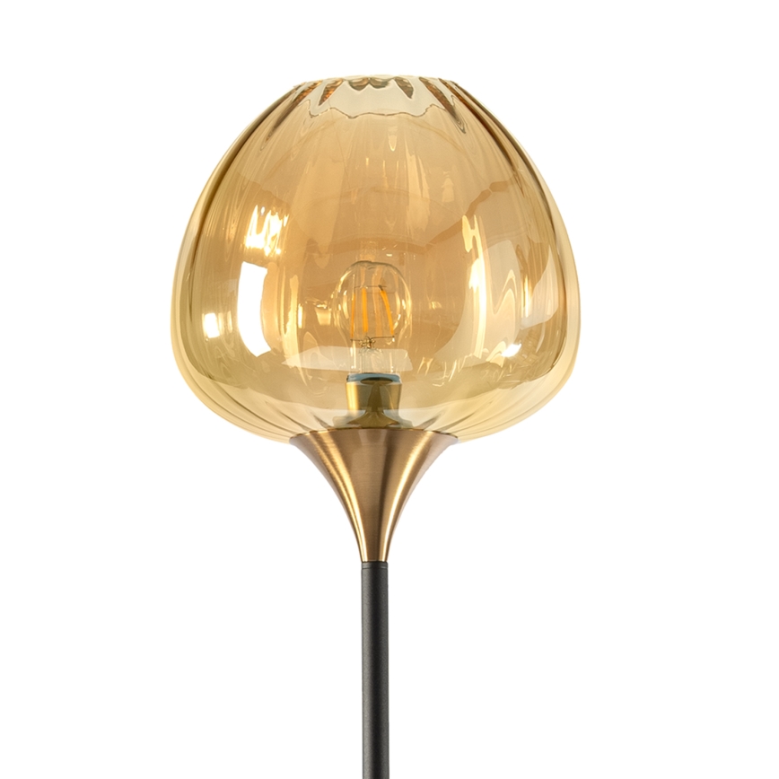 ONLI - Vloerlamp ELIDE 1xE27/15W/230V zwart/koper