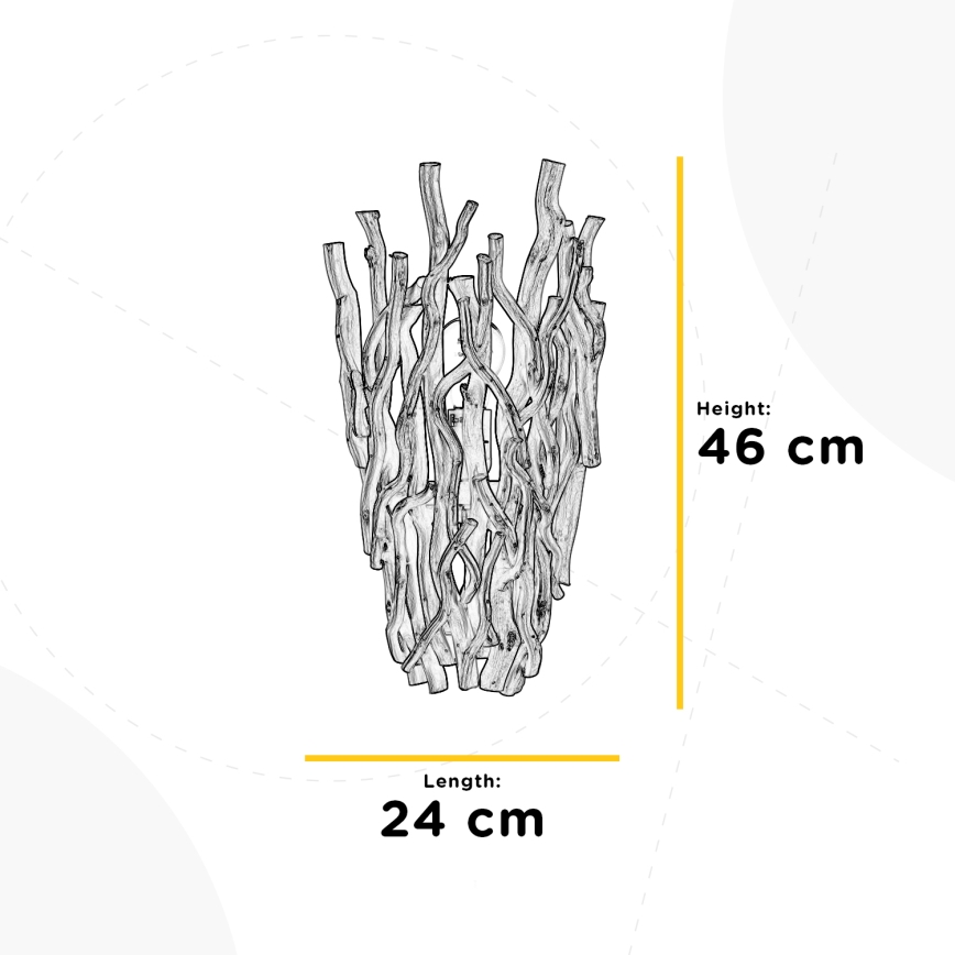 ONLI - Wandlamp AGAR 1xE27/22W/230V