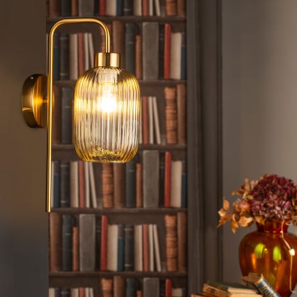 ONLI - Wandlamp DOROTY 1xE27/15W/230V messing