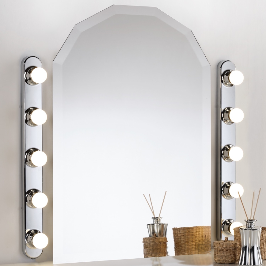 ONLI - Wandlamp HOLLYWOOD 5xE14/6W/230V glanzend chroom