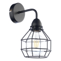 ONLI - Wandlamp SPIN 1xE27/15W/230V zwart