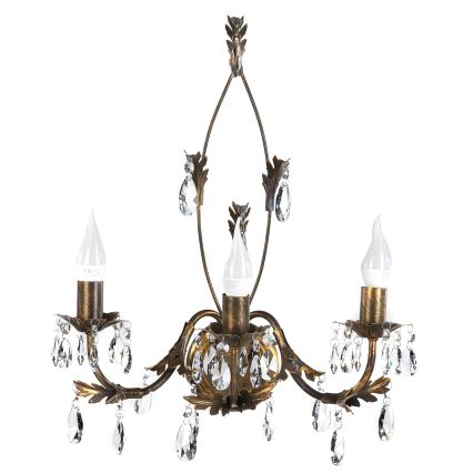 ONLI - Wandlamp TERESA 3xE14/6W/230V brons