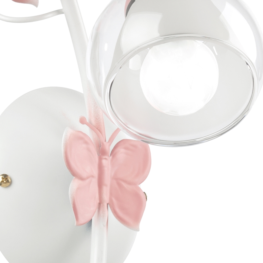 ONLI - Wandlamp voor kinderen BUTTERFLY 1xE14/6W/230V