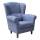 Oorfauteuil GALA blauw