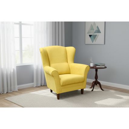 Oorfauteuil GALA geel