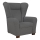 Oorfauteuil VIVA donkergrijs