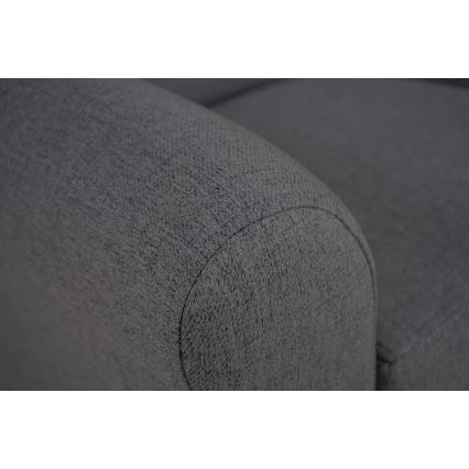 Oorfauteuil VIVA donkergrijs