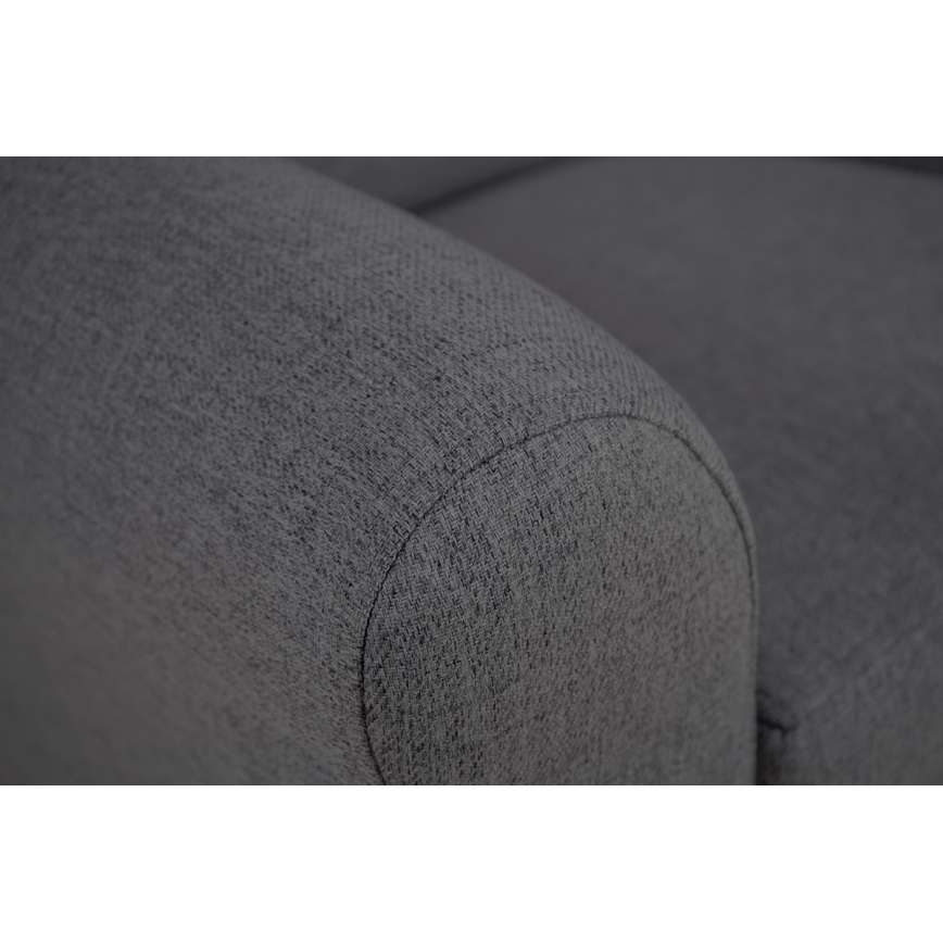 Oorfauteuil VIVA donkergrijs