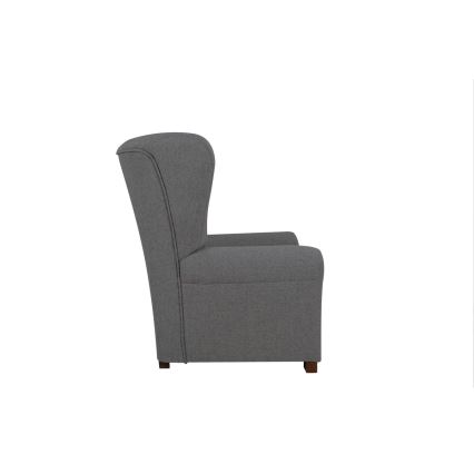 Oorfauteuil VIVA donkergrijs