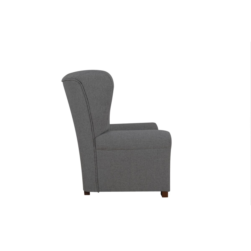 Oorfauteuil VIVA donkergrijs