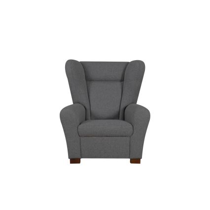 Oorfauteuil VIVA donkergrijs