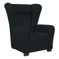 Oorfauteuil VIVA, zwart