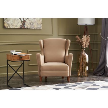 Oortjesfauteuil NUPI crème