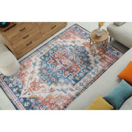 Oosters vloerkleed DOVE-VINTAGE 160x220 cm 2600 g/m2 veelkleurig