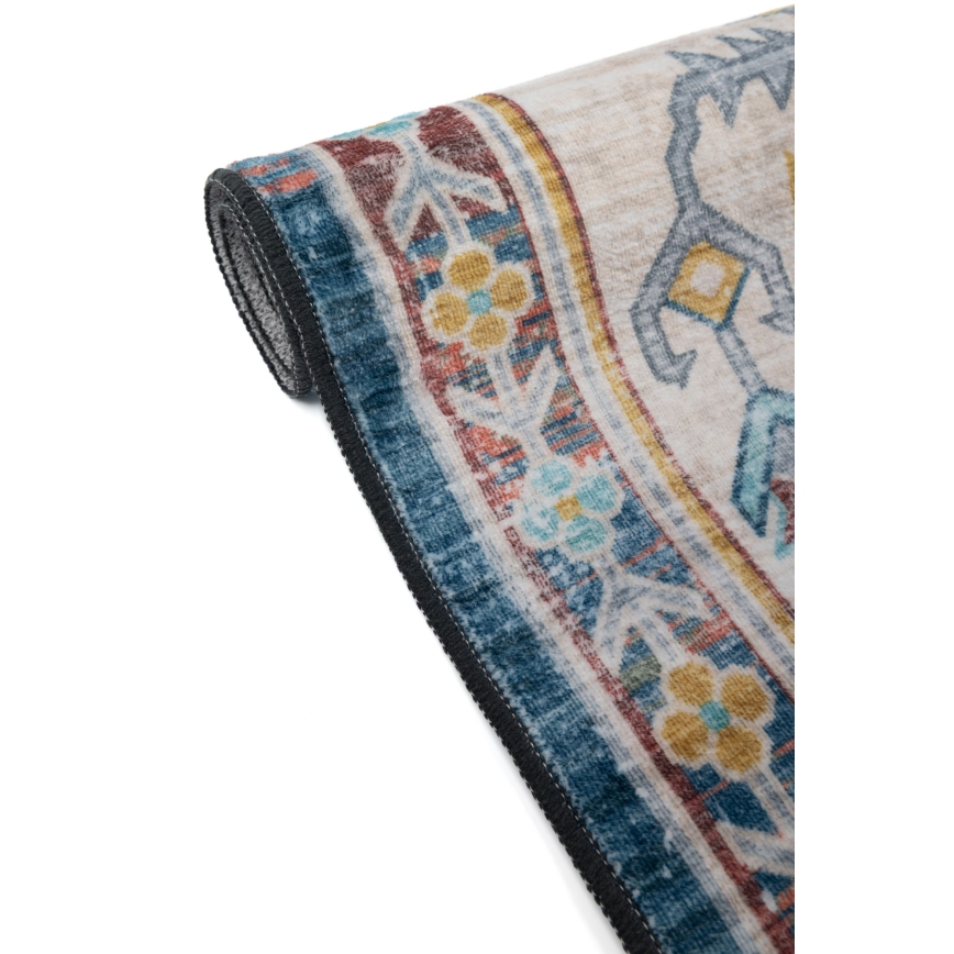 Oosters vloerkleed DOVE-VINTAGE 160x220 cm 2600 g/m2 veelkleurig