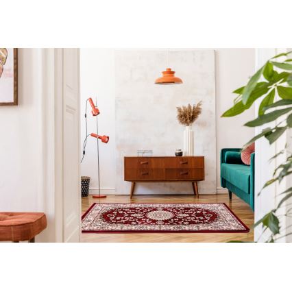 Oosters vloerkleed DUBAI 120x170 cm 2300 g/m2 rood