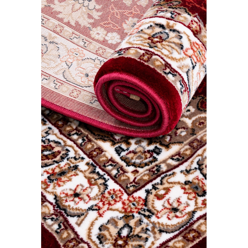 Oosters vloerkleed DUBAI 120x170 cm 2300 g/m2 veelkleurig/rood